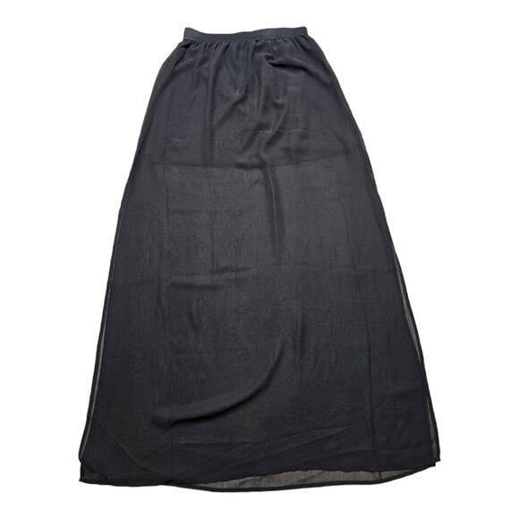 H&M Divided High Waisted Skirt w/ Sheer Detail Size US 4 NEW - Picture 2 of 11